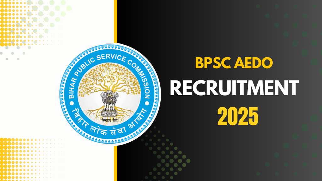 Bihar BPSC AEDO Recruitment 2025