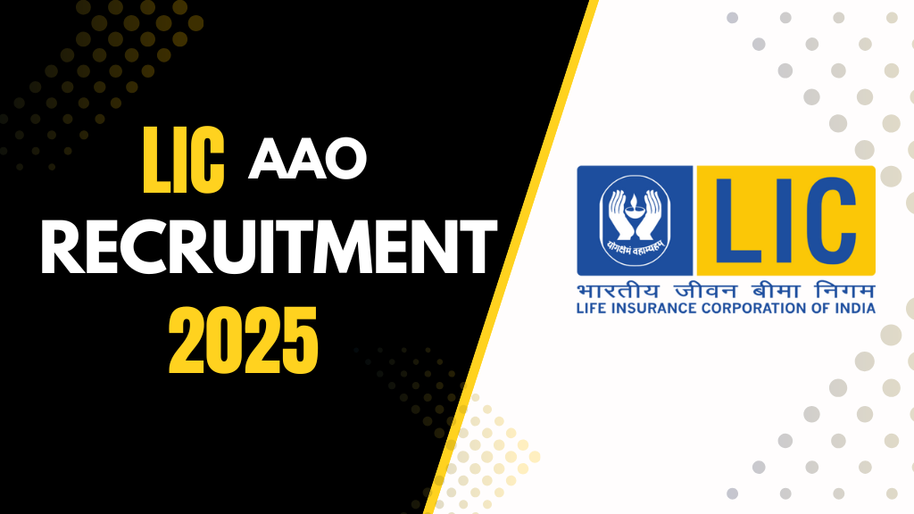 LIC AAO Recruitment 2025 Apply Online Form