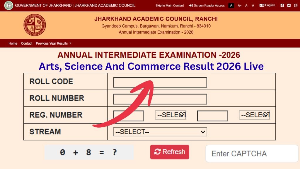 JAC Board Arts, Science And Commerce Result 2026